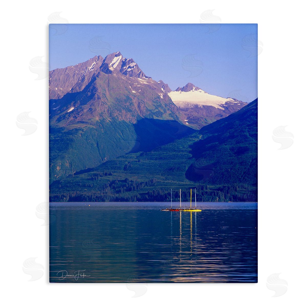 Lake View Photography Canvas Wall Art, Home Decor by Dennis Frates