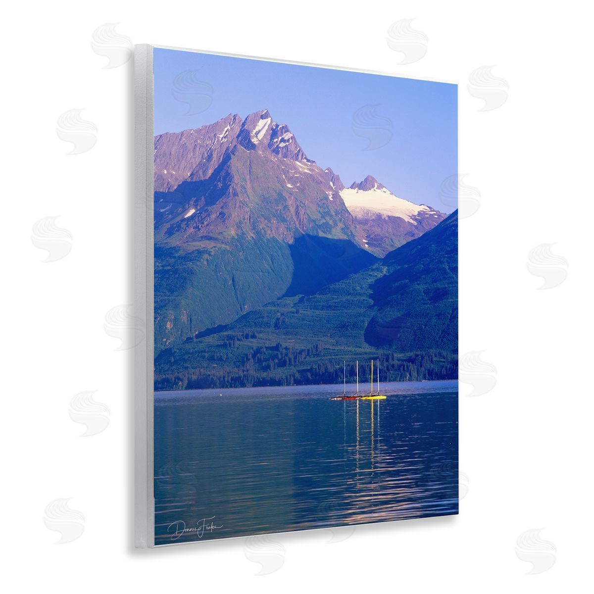 Lake View Photography Wood Plaque Wall Art, Home Decor by Dennis Frates