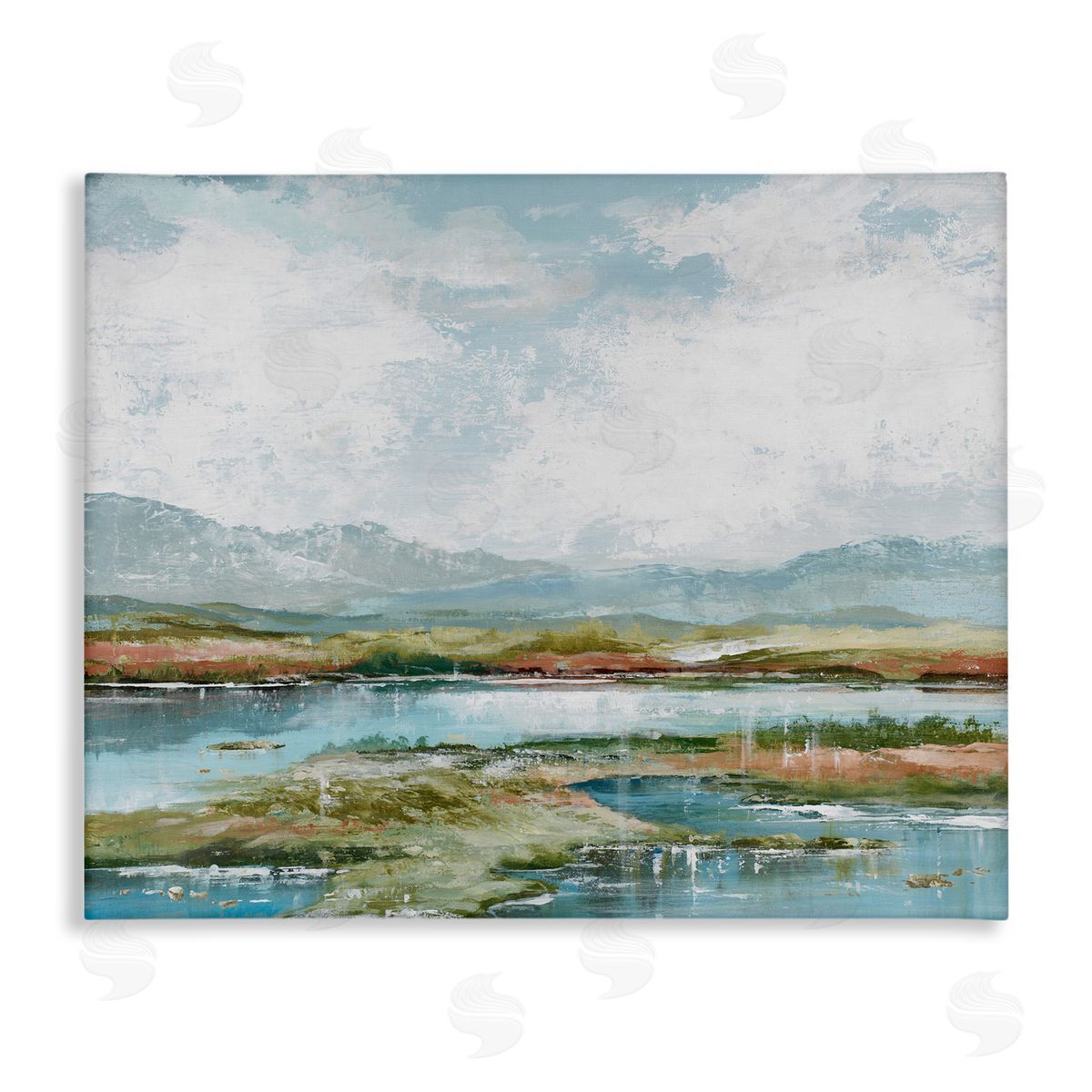 Modern Paint Landscape Canvas Wall Art, Home Decor by Max Maxx