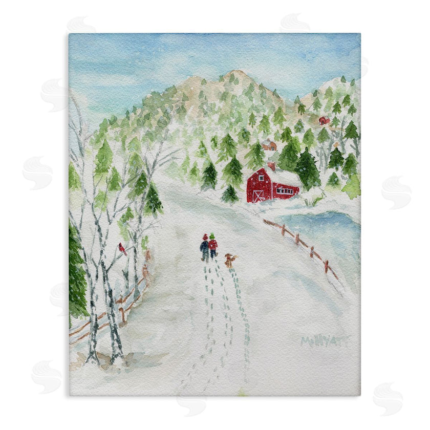 Melissa Hyatt | Steps in Country Snow