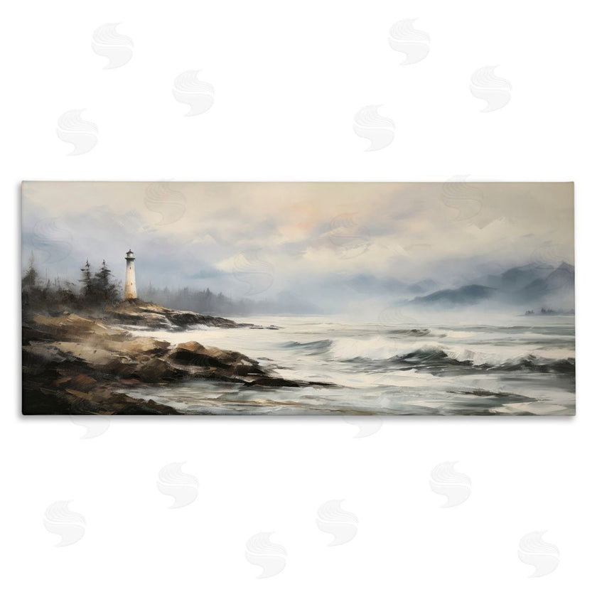 Petal Prints Design | Coastal Lighthouse Waves