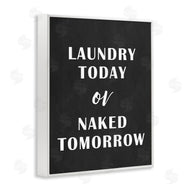 Lettered and Lined | Laundry Today Chalkboard