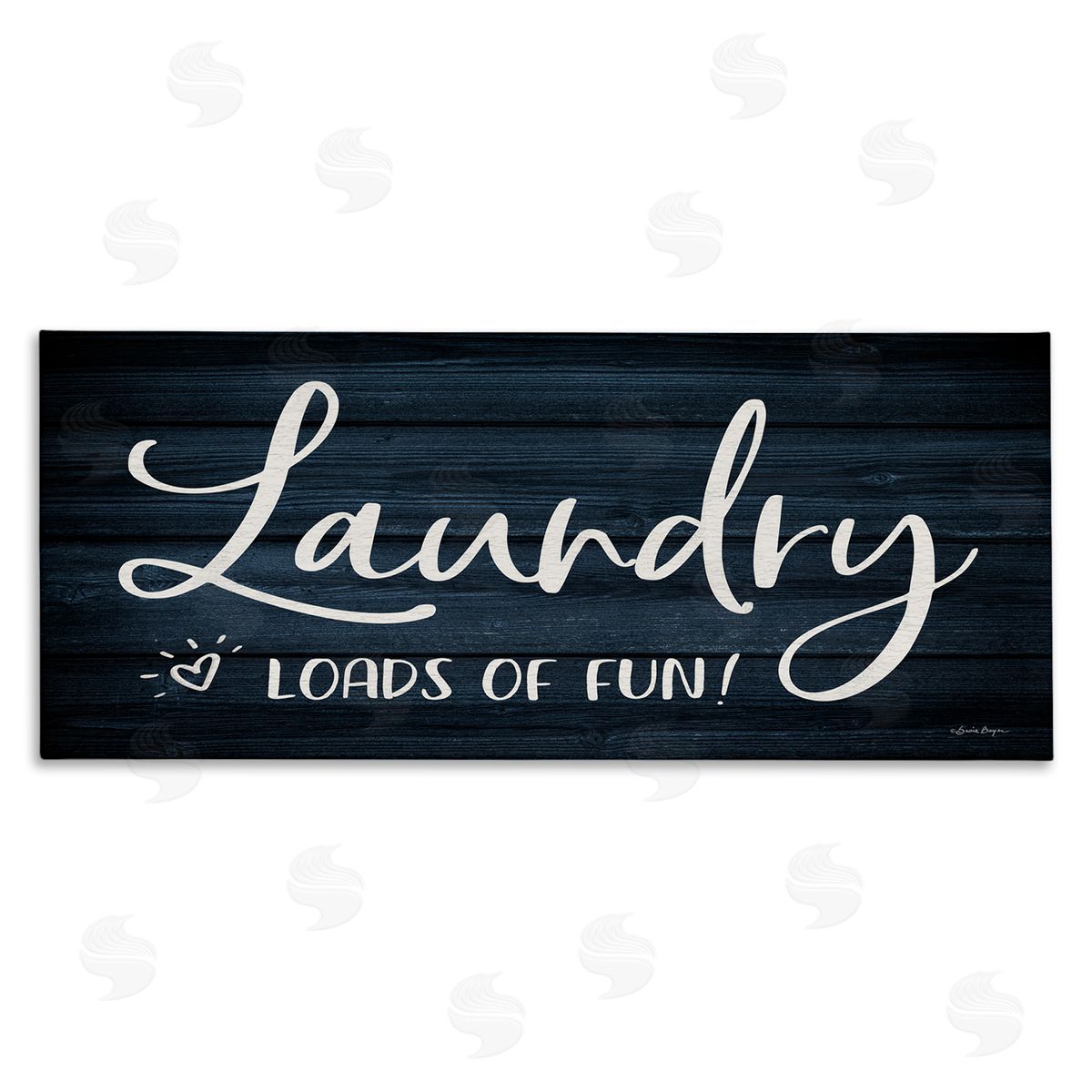 Loads of Fun Laundry Canvas Wall Art, Home Decor by Susie Boyer