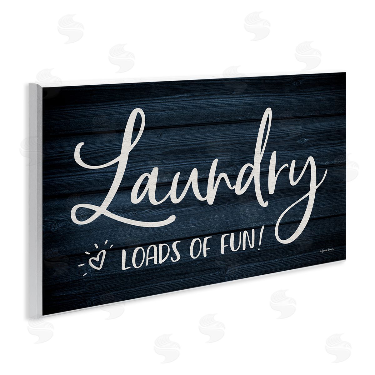 Loads of Fun Laundry Wood Plaque Wall Art, Home Decor by Susie Boyer