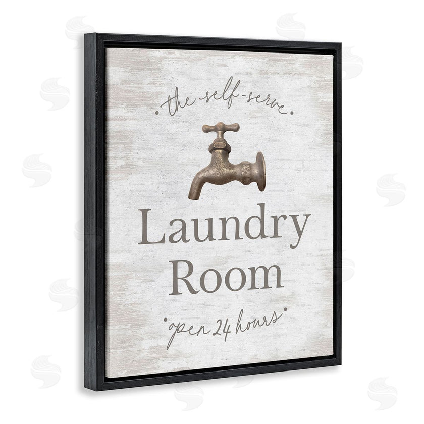 Lettered and Lined | Distressed Laundry Room