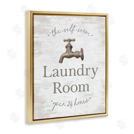 Lettered and Lined | Distressed Laundry Room