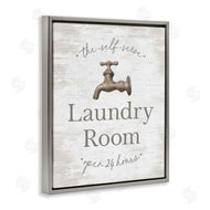 Lettered and Lined | Distressed Laundry Room