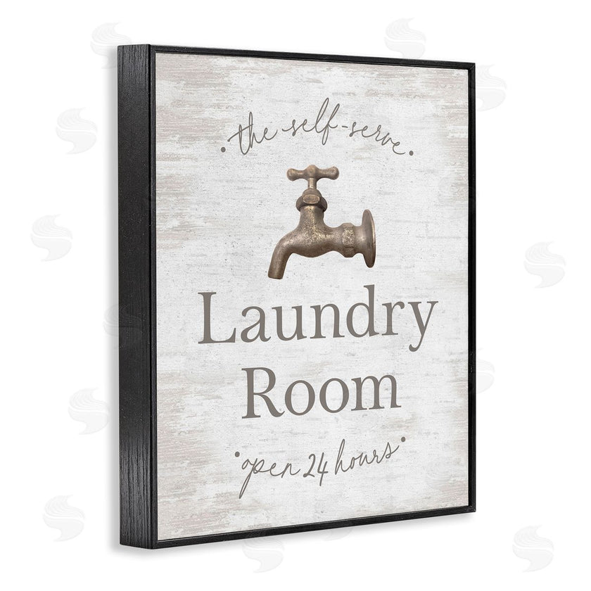 Lettered and Lined | Distressed Laundry Room