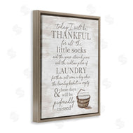 Lettered and Lined | Heartfelt Laundry Phrase