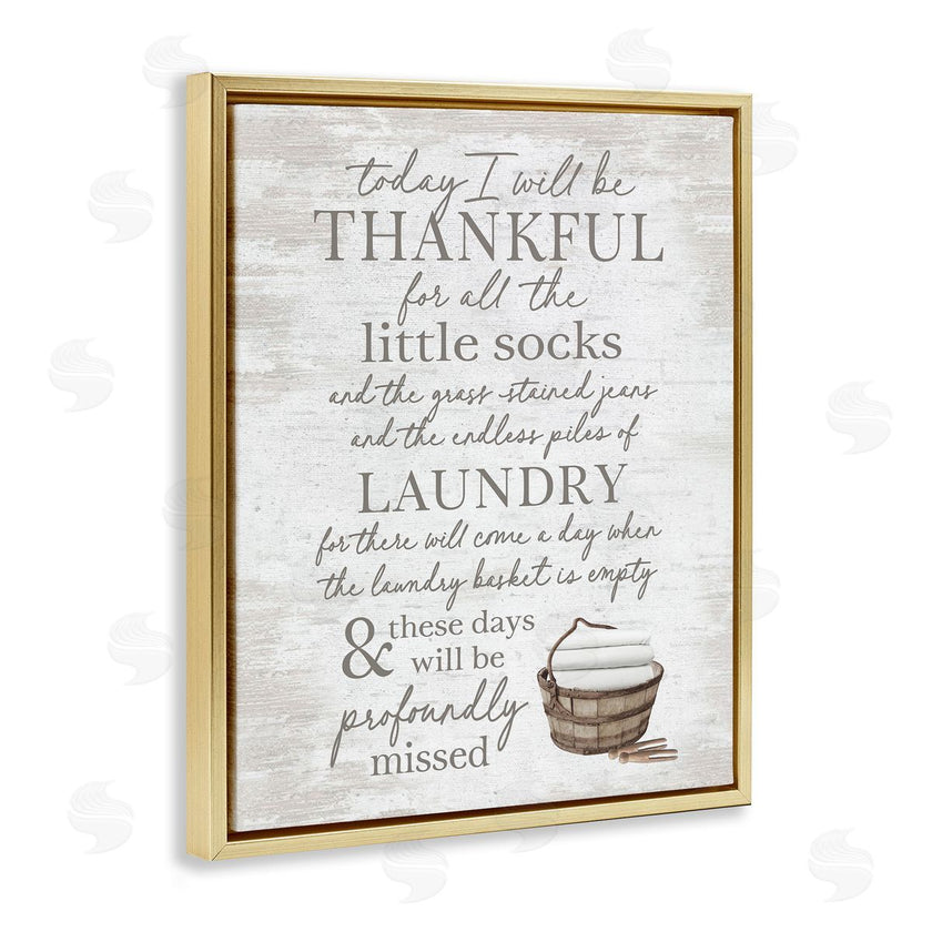 Lettered and Lined | Heartfelt Laundry Phrase