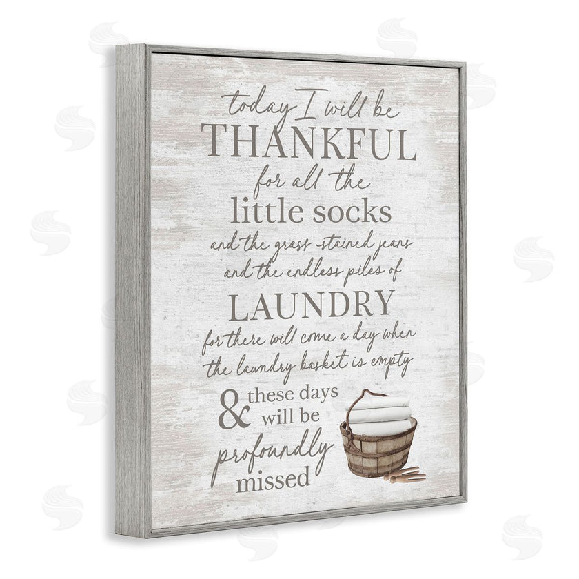 Lettered and Lined | Heartfelt Laundry Phrase
