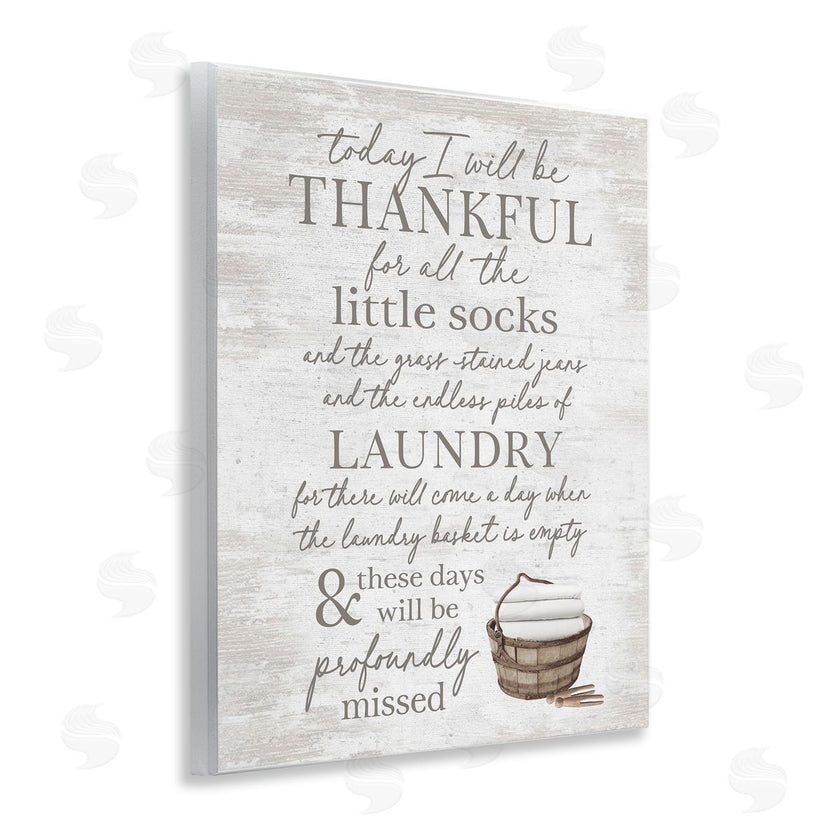 Lettered and Lined | Heartfelt Laundry Phrase