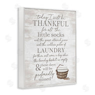 Lettered and Lined | Heartfelt Laundry Phrase