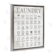 Lettered and Lined | Laundry Symbols Guide