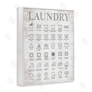 Lettered and Lined | Laundry Symbols Guide