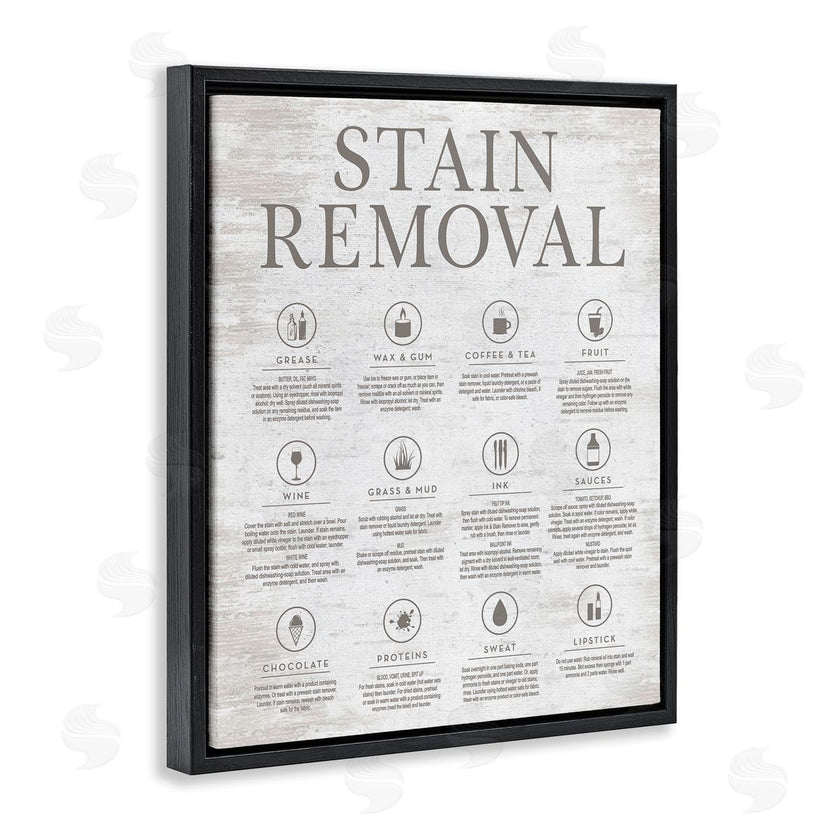 Lettered and Lined | Rustic Stain Removal