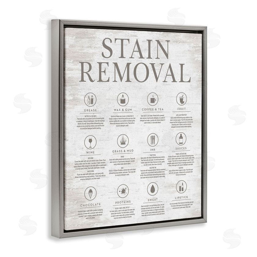 Lettered and Lined | Rustic Stain Removal