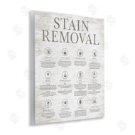 Lettered and Lined | Rustic Stain Removal