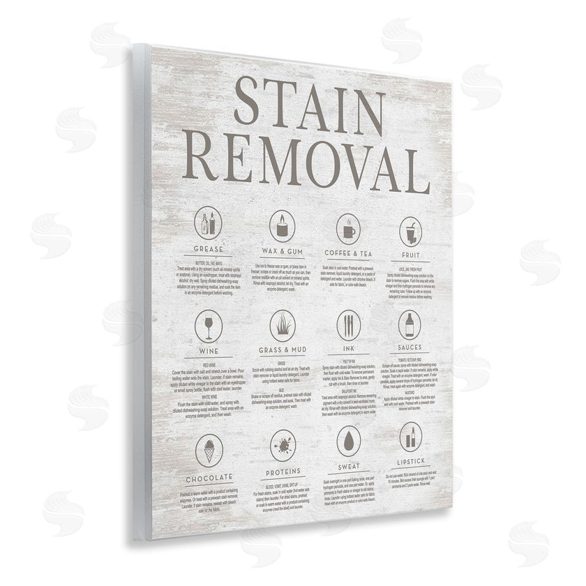 Lettered and Lined | Rustic Stain Removal