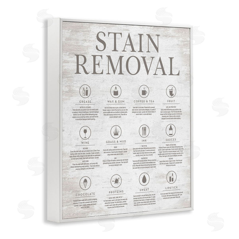 Lettered and Lined | Rustic Stain Removal