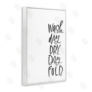 Valerie Weiners | Wash Dry Fold Phrase