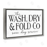 Lettered and Lined | Same Day Service Laundry