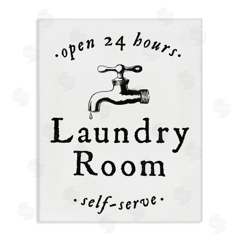 Lettered and Lined | Self Serve Laundry