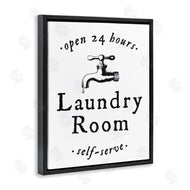 Lettered and Lined | Self Serve Laundry