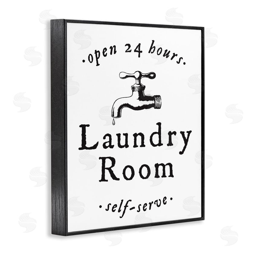 Lettered and Lined | Self Serve Laundry