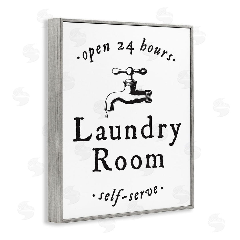 Lettered and Lined | Self Serve Laundry