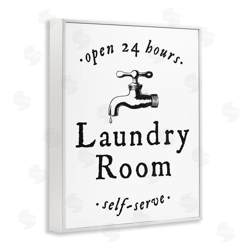 Lettered and Lined | Self Serve Laundry