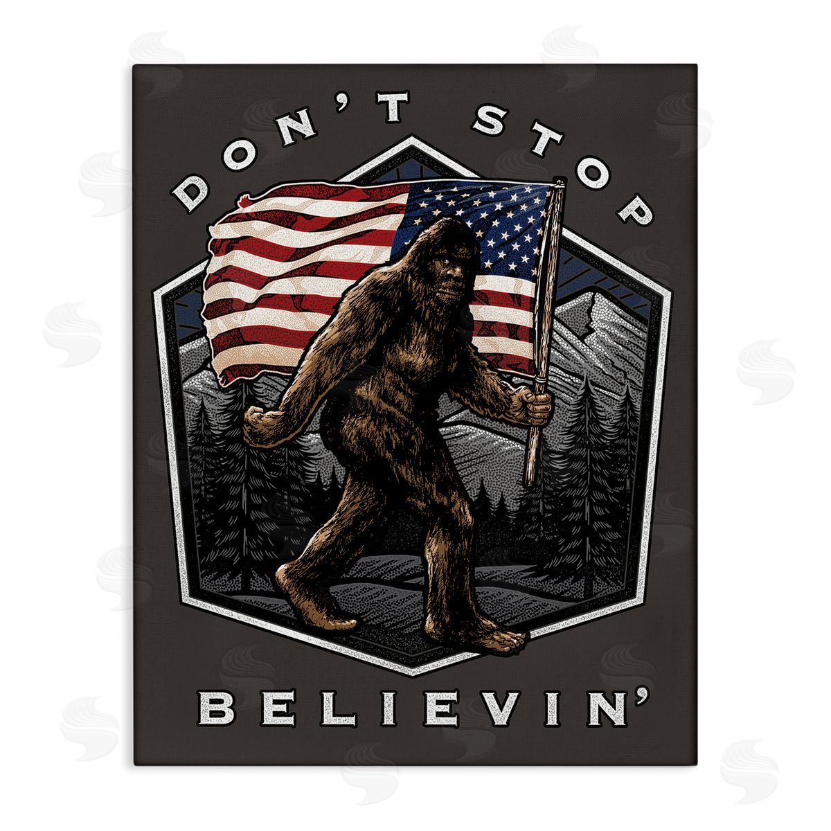 Don't Stop Believing Canvas Wall Art, Home Decor by Jedco Brands, Inc.