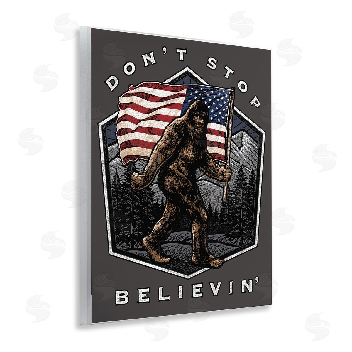 Don't Stop Believing Wood Plaque Wall Art, Home Decor by Jedco Brands, Inc.