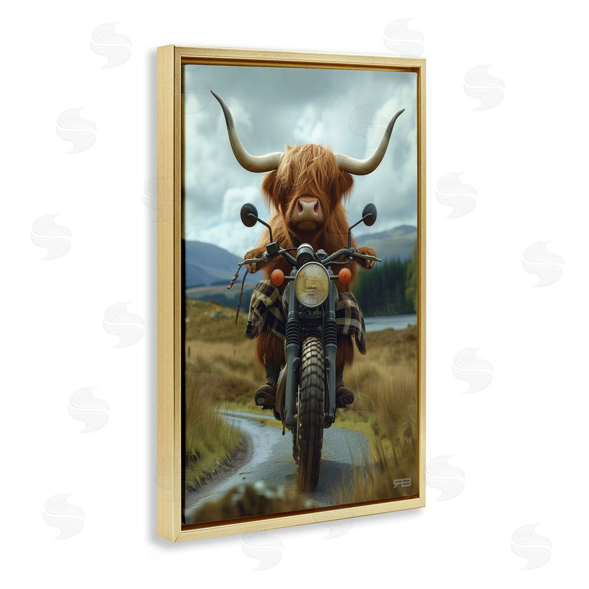 Roozbeh Bahramali | Motorbike Rural Cattle