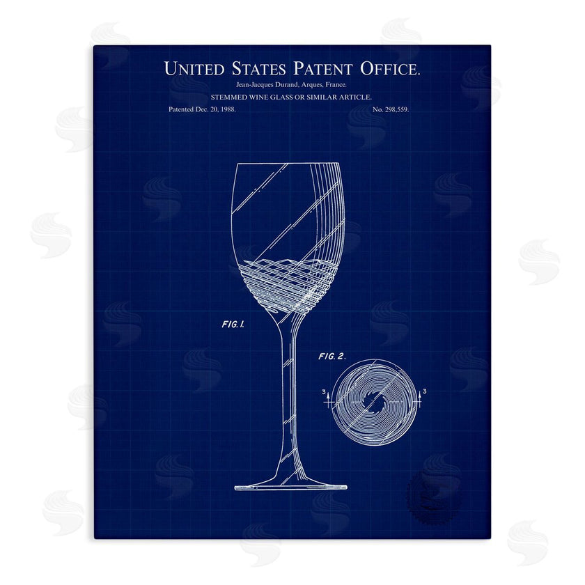 Karl Hronek | Wine Glass Blueprint
