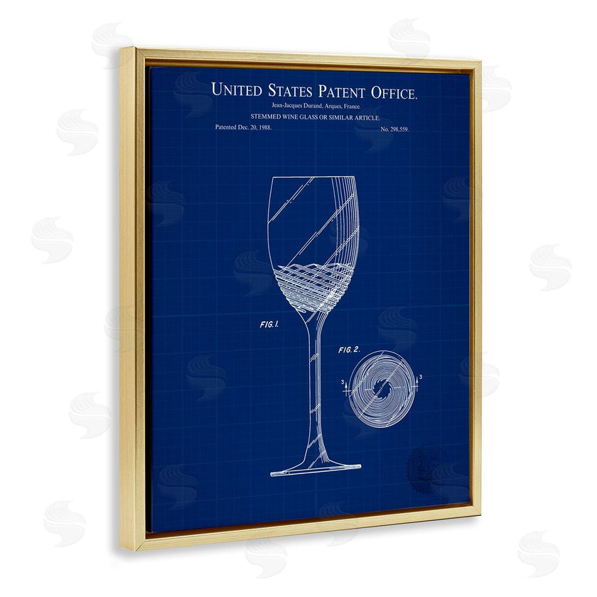 Karl Hronek | Wine Glass Blueprint
