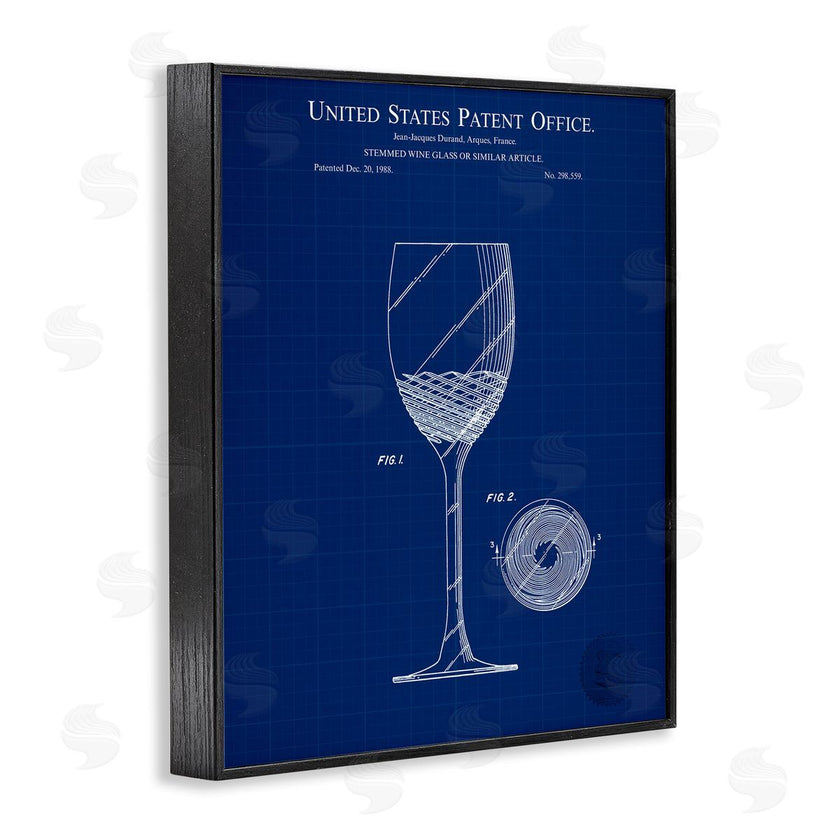 Karl Hronek | Wine Glass Blueprint
