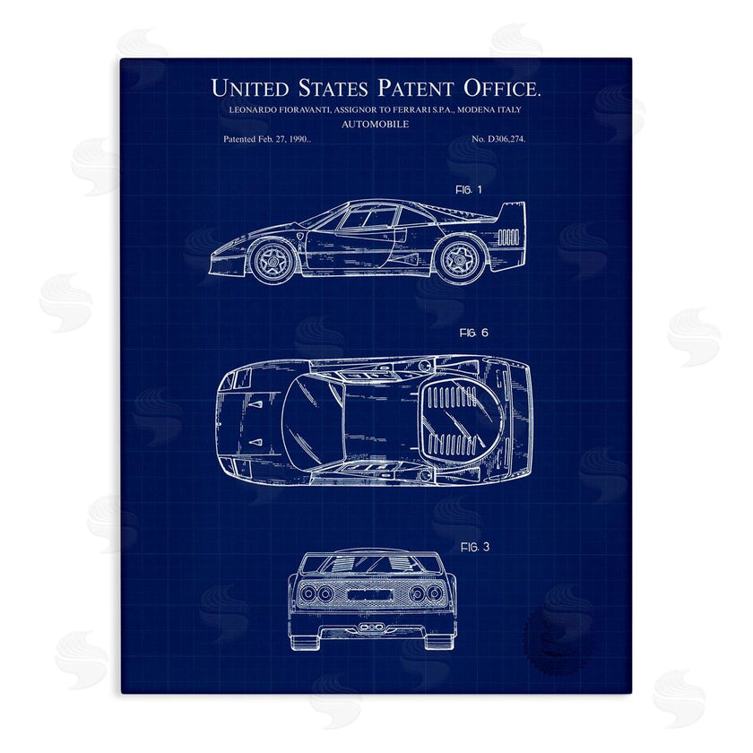 Karl Hronek | Automobile Car Blueprint