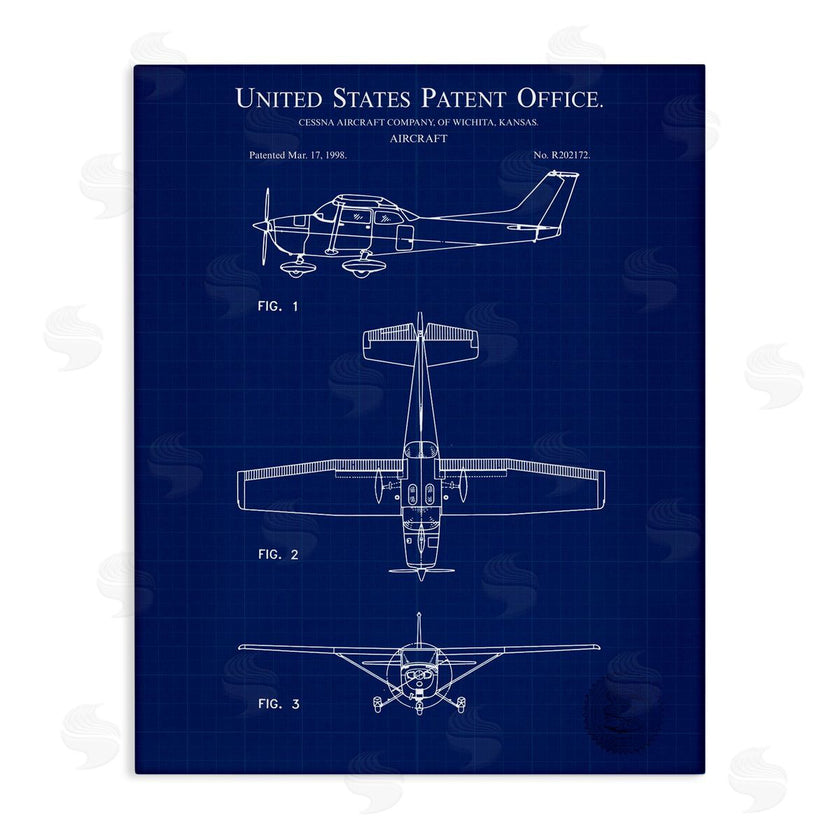 Karl Hronek | Aircraft Patent Blueprint