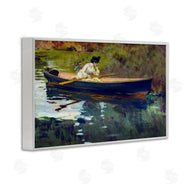 CAD Designs | Thoughtful Woman on Canoe