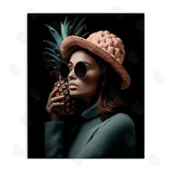 Ziwei Li | Chic Girl with Pineapple