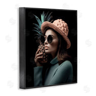 Ziwei Li | Chic Girl with Pineapple