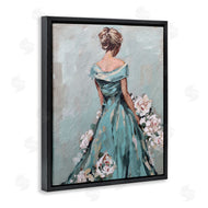 Ziwei Li | Floral Woman in Gown