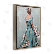 Ziwei Li | Floral Woman in Gown