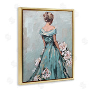Ziwei Li | Floral Woman in Gown