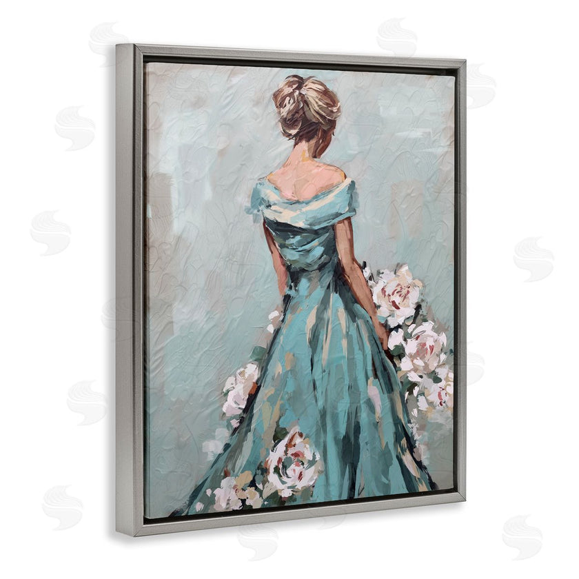 Ziwei Li | Floral Woman in Gown