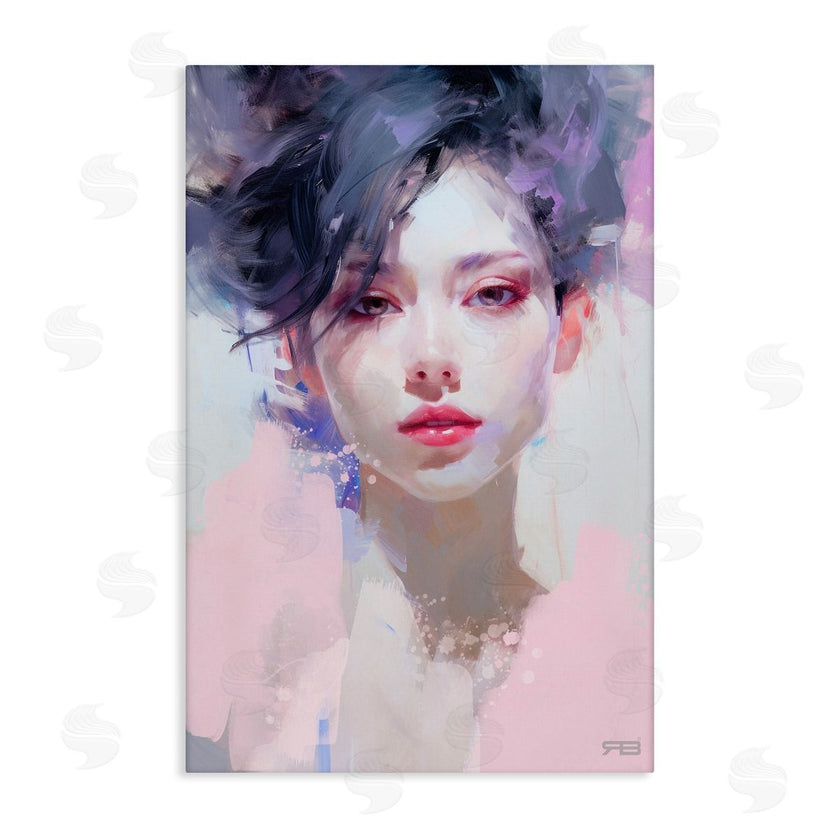 Roozbeh Bahramali | Purple Haired Woman