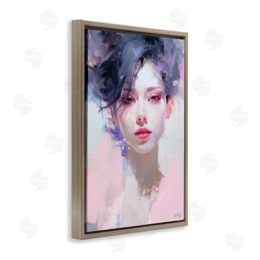 Roozbeh Bahramali | Purple Haired Woman