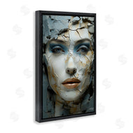 Roozbeh Bahramali | Cracked Face Abstraction