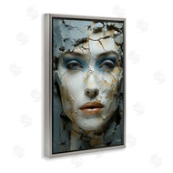 Roozbeh Bahramali | Cracked Face Abstraction